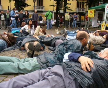 manifestazione contro inceneritore di Torino 2008